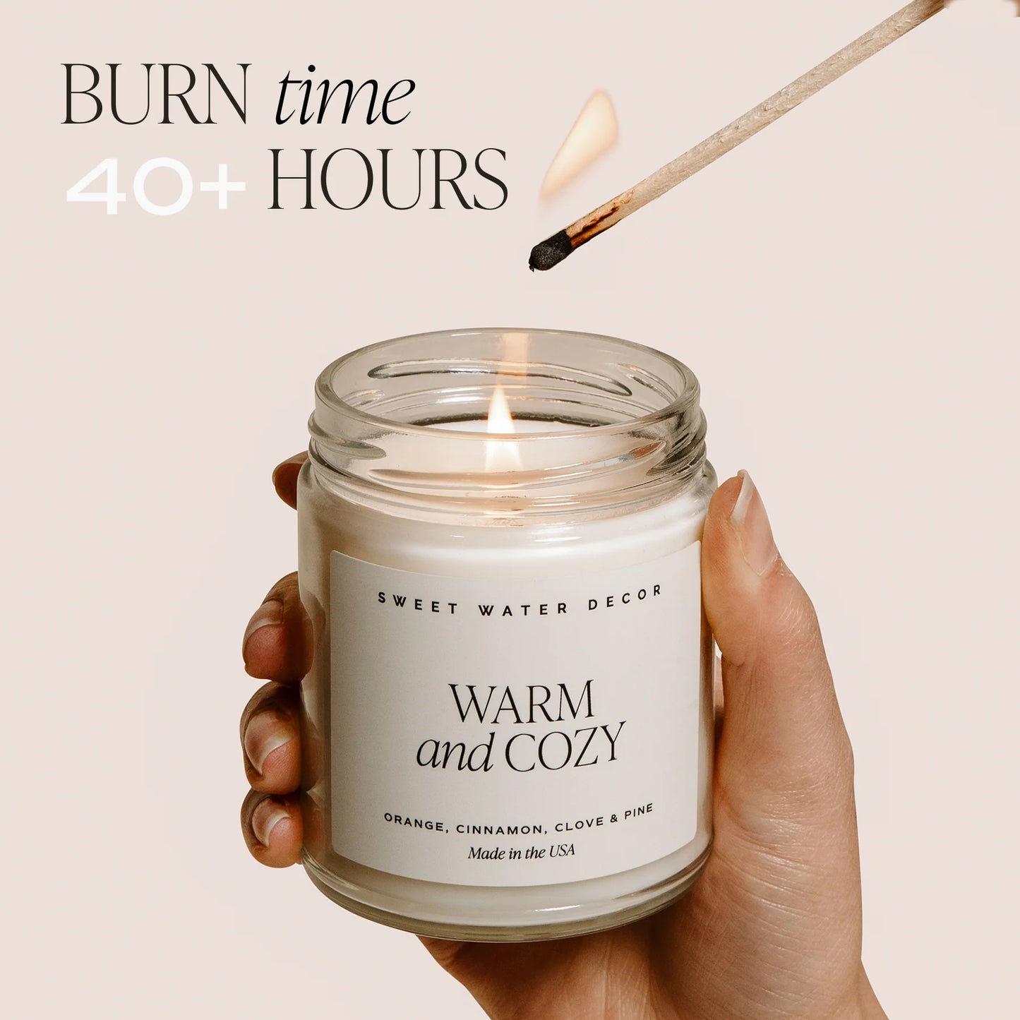Warm and Cozy Candle | 9oz