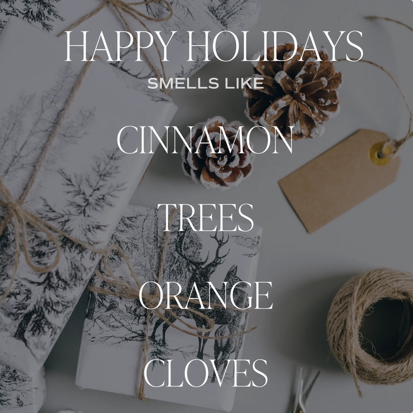Happy Holidays Candle | 9oz