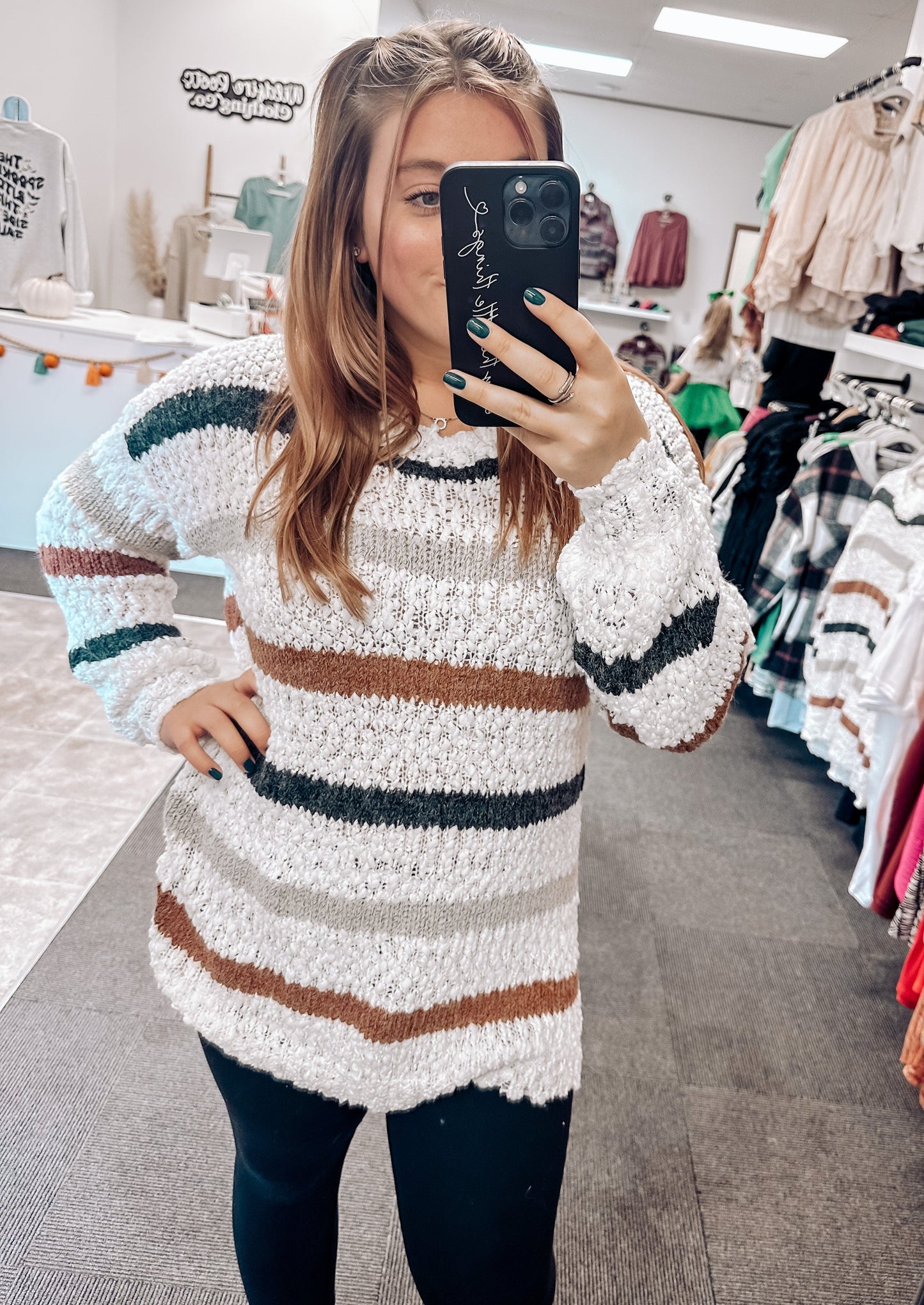 Jordi Striped Sweater