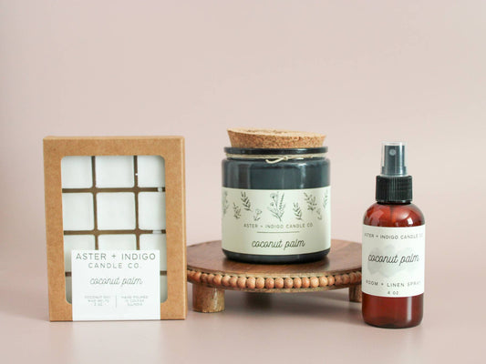 Aster + Indigo Candle Co. | Coconut Palm
