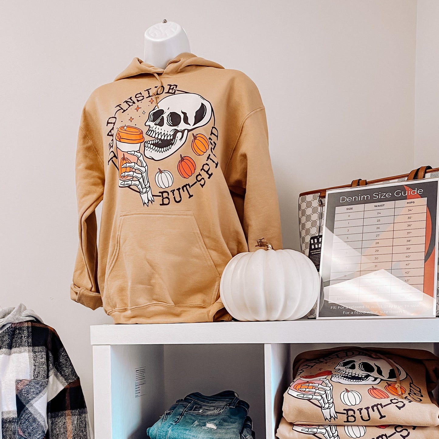 Dead Inside Hoodie | Mustard