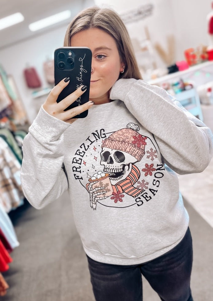 Freezing Season Skeleton | Grey