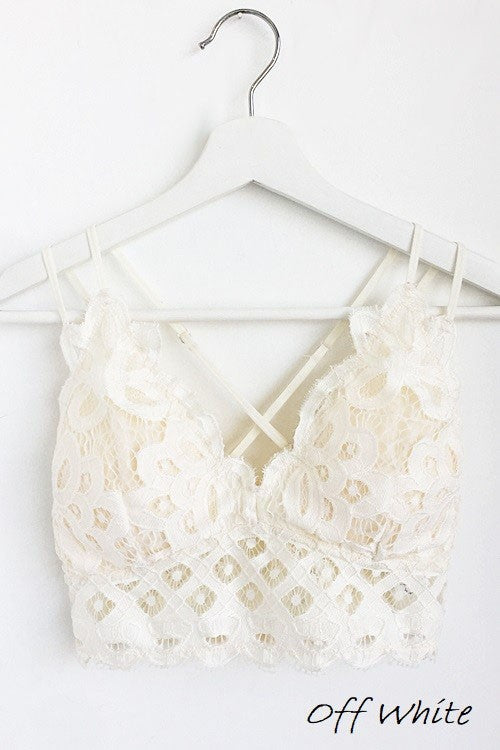 Braelyn Bralette | Off White