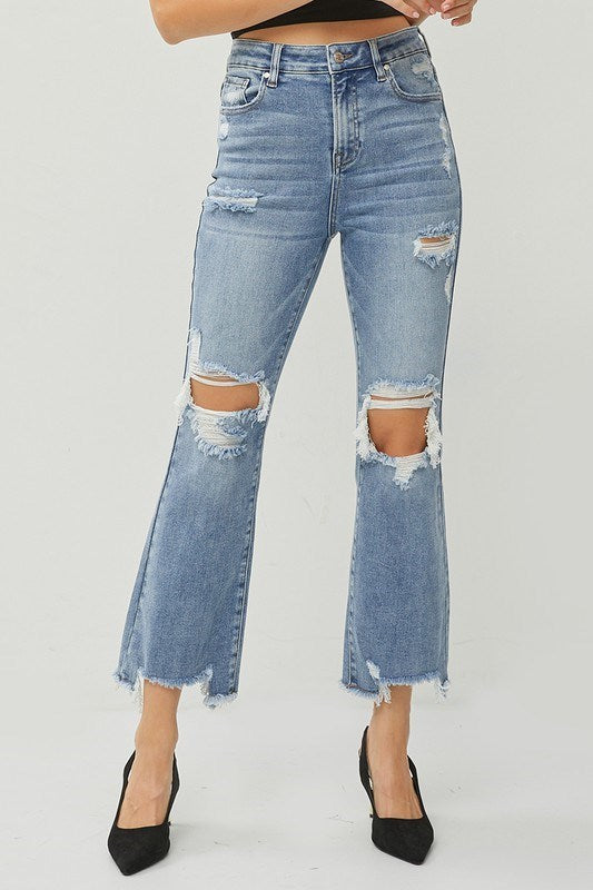 Brooks Risen Ankle Flare Jeans