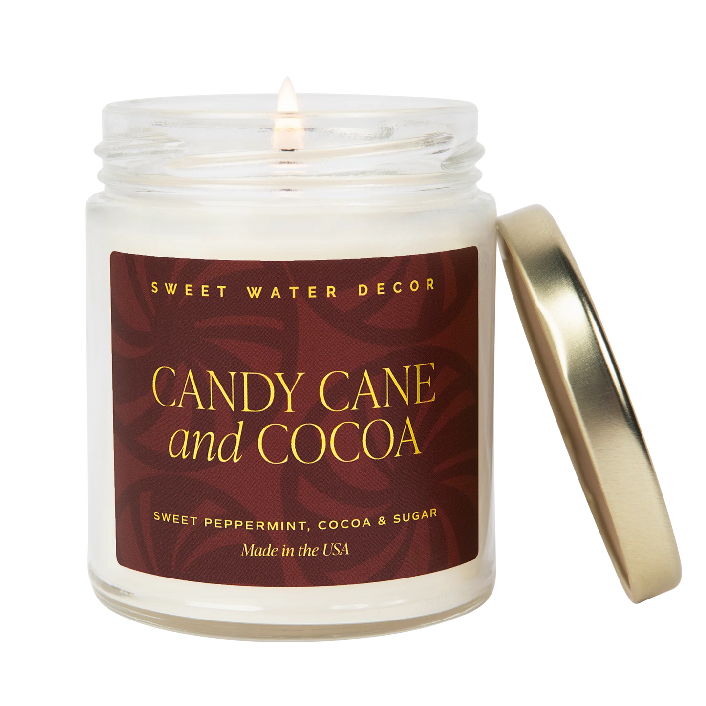 Candy Cane and Cocoa Candle | 9oz