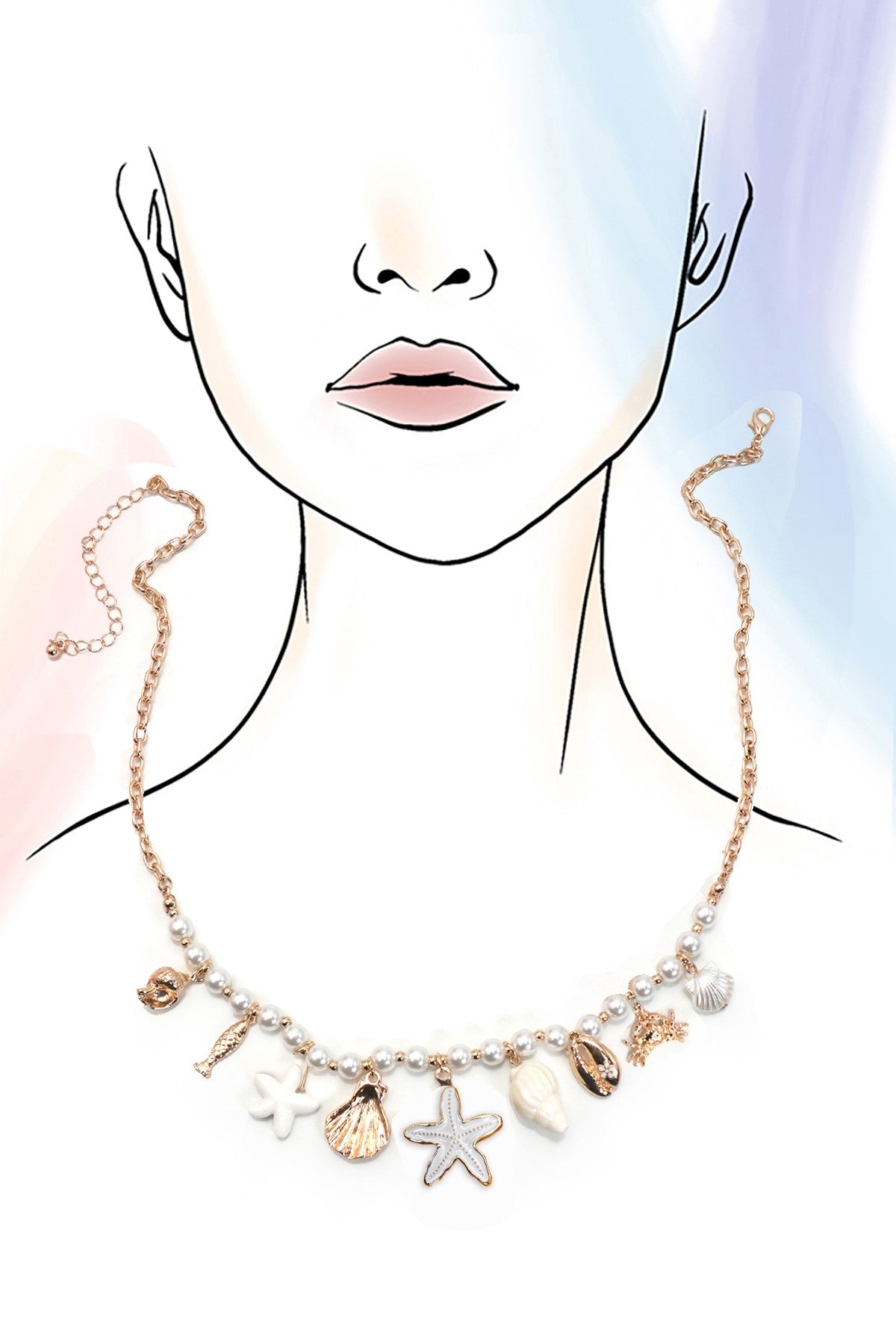 Amanda Charm Necklace