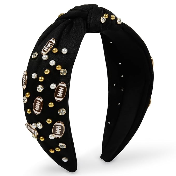 Football Headband | Black
