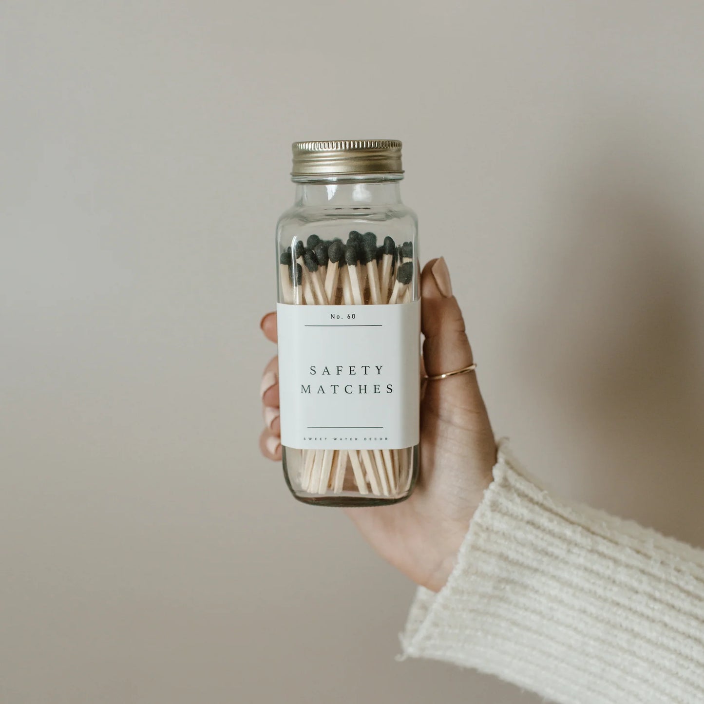 Safety Matches 3.75" | Black Tip