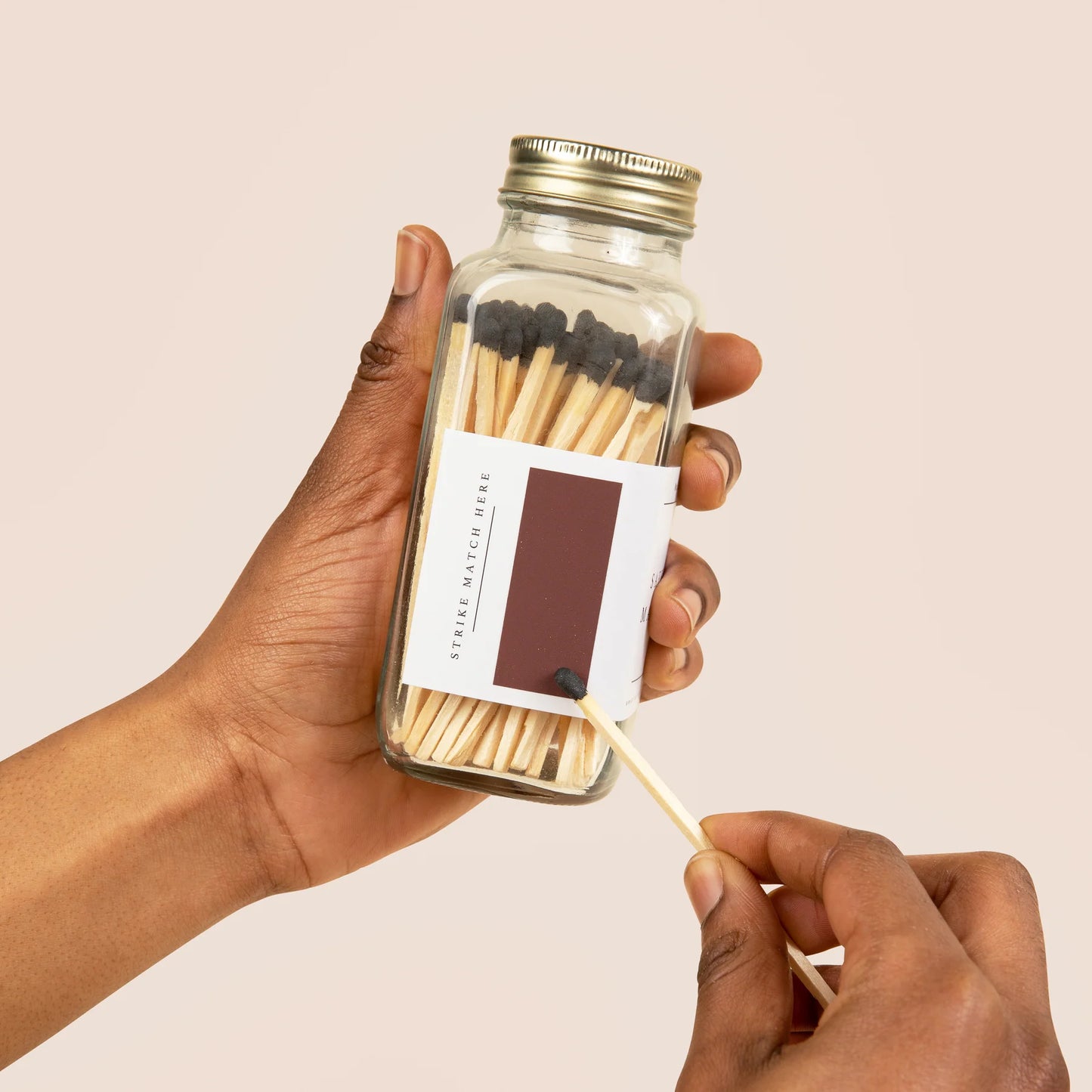 Safety Matches 3.75" | Black Tip