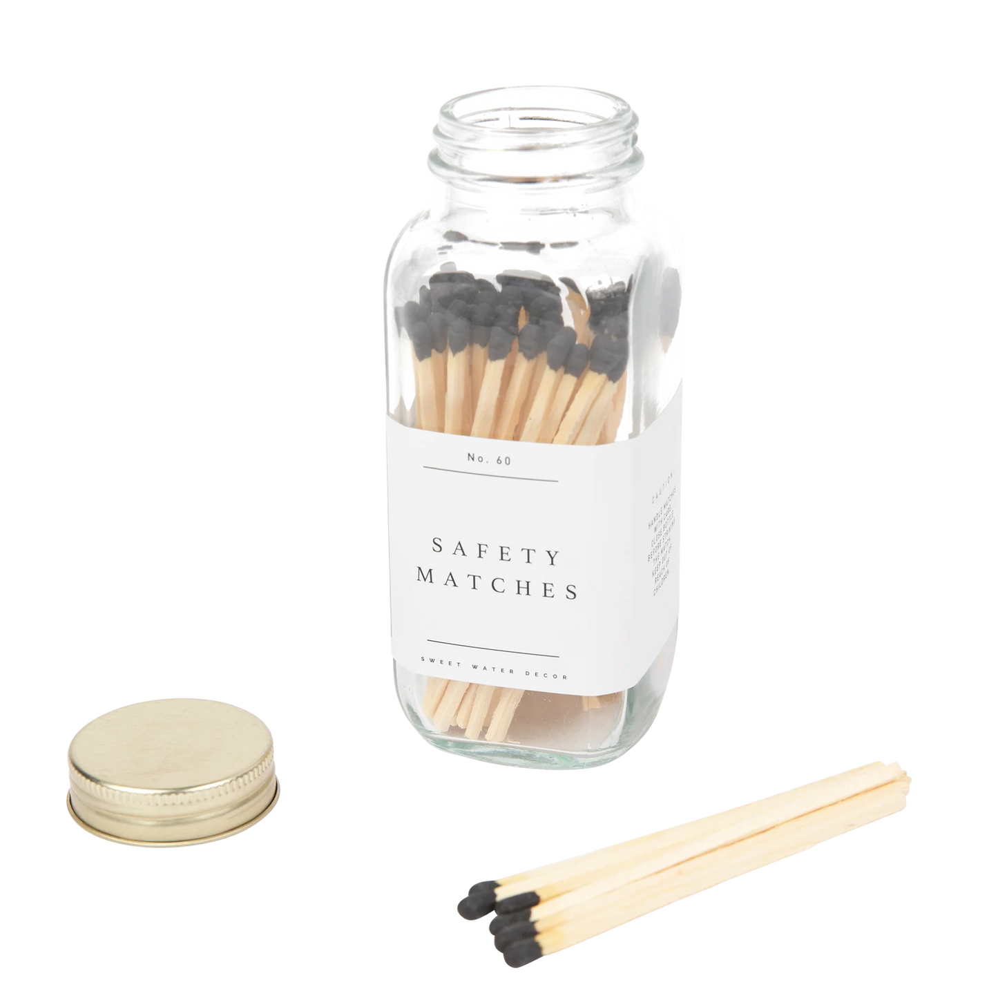 Safety Matches 3.75" | Black Tip