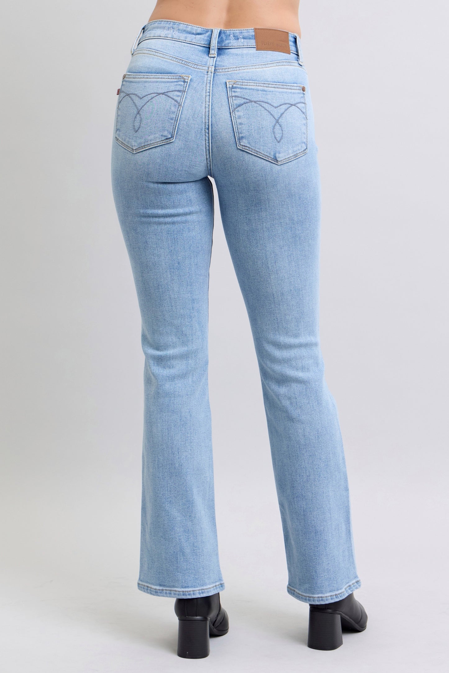 Hayes Judy Blue Thermal Bootcut Light Denim