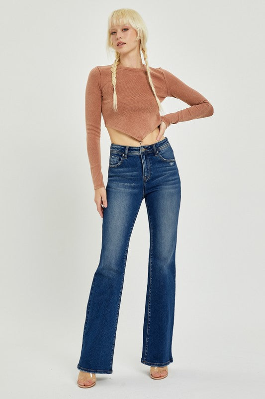 Harkson Risen Boot Cut Denim | Dark Wash
