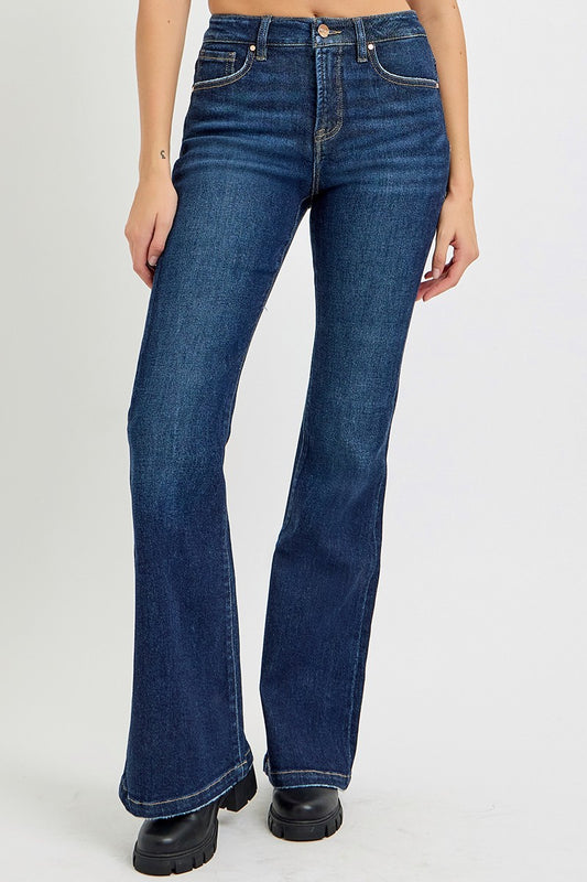 Jackson Tummy Control High Rise Flare Jeans