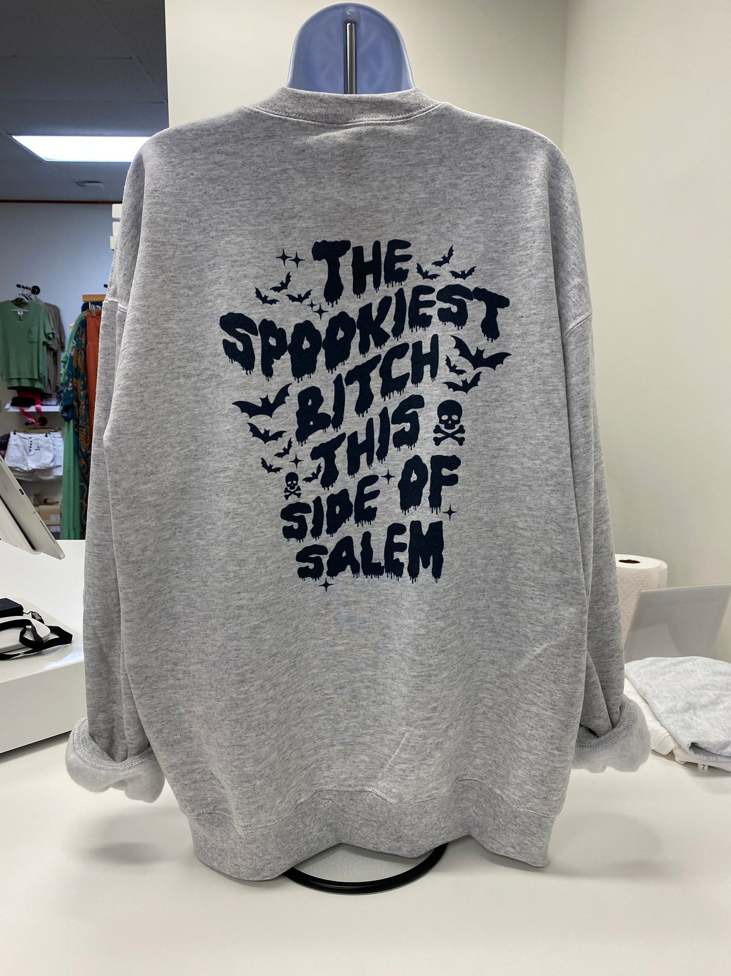 This Side Of Salem Sweatshirt | Grey