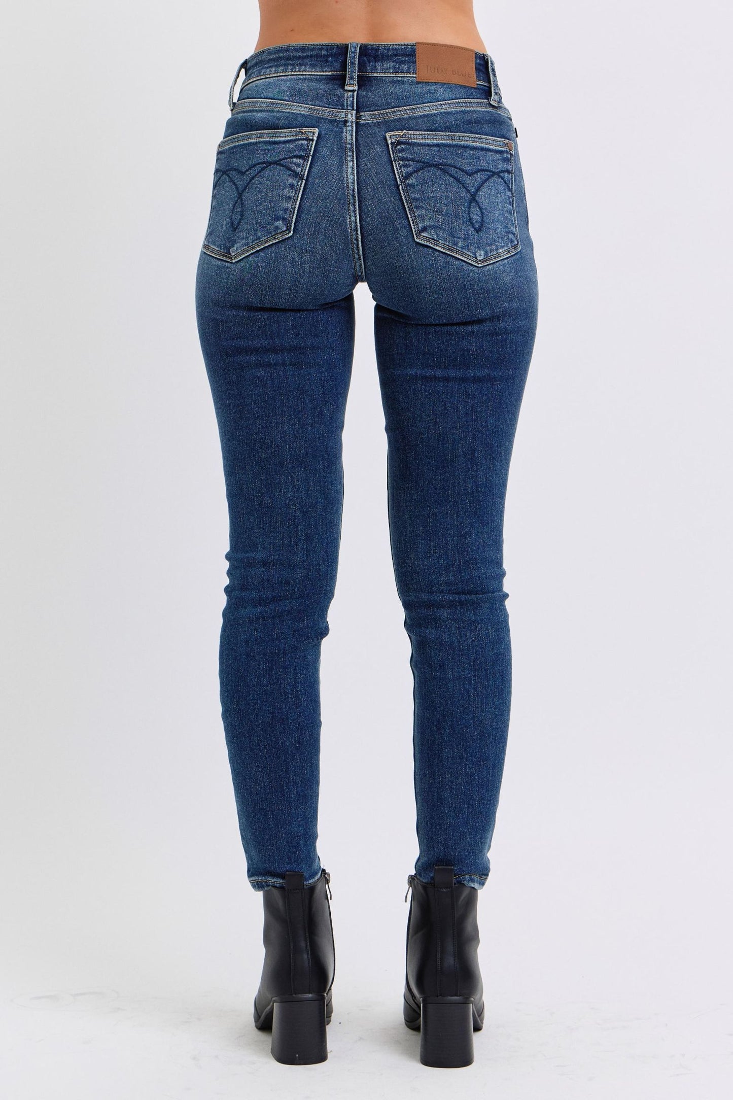 Bradly Judy Blue Thermal Skinny Denim