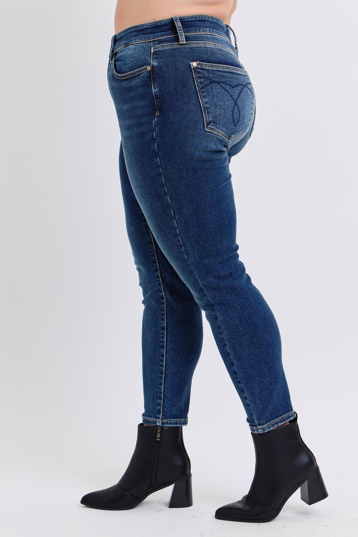 Bradly Judy Blue Thermal Skinny Denim