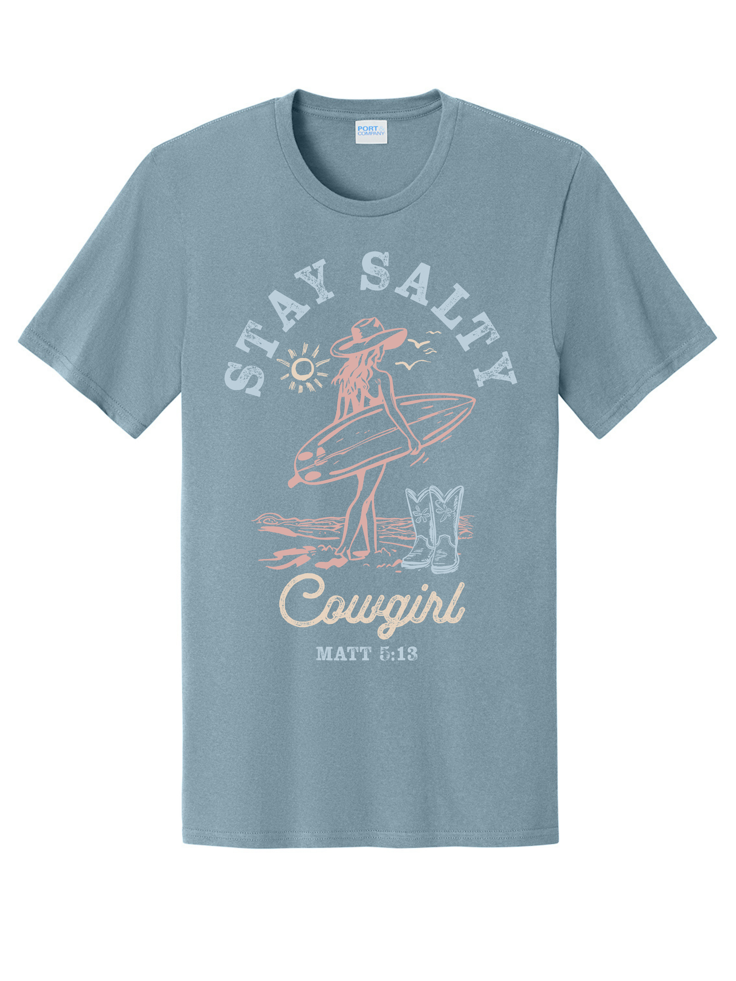 Stay Salty Cowgirl Graphic Tee