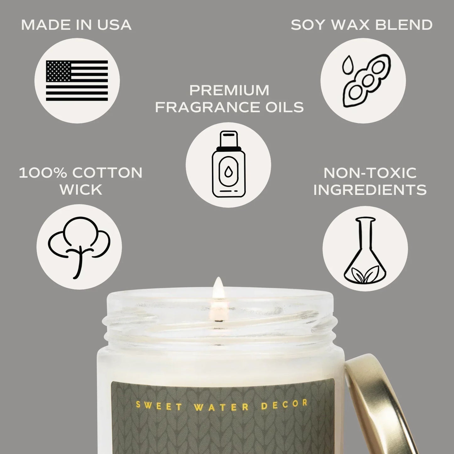 Happy Holidays Candle | 9oz