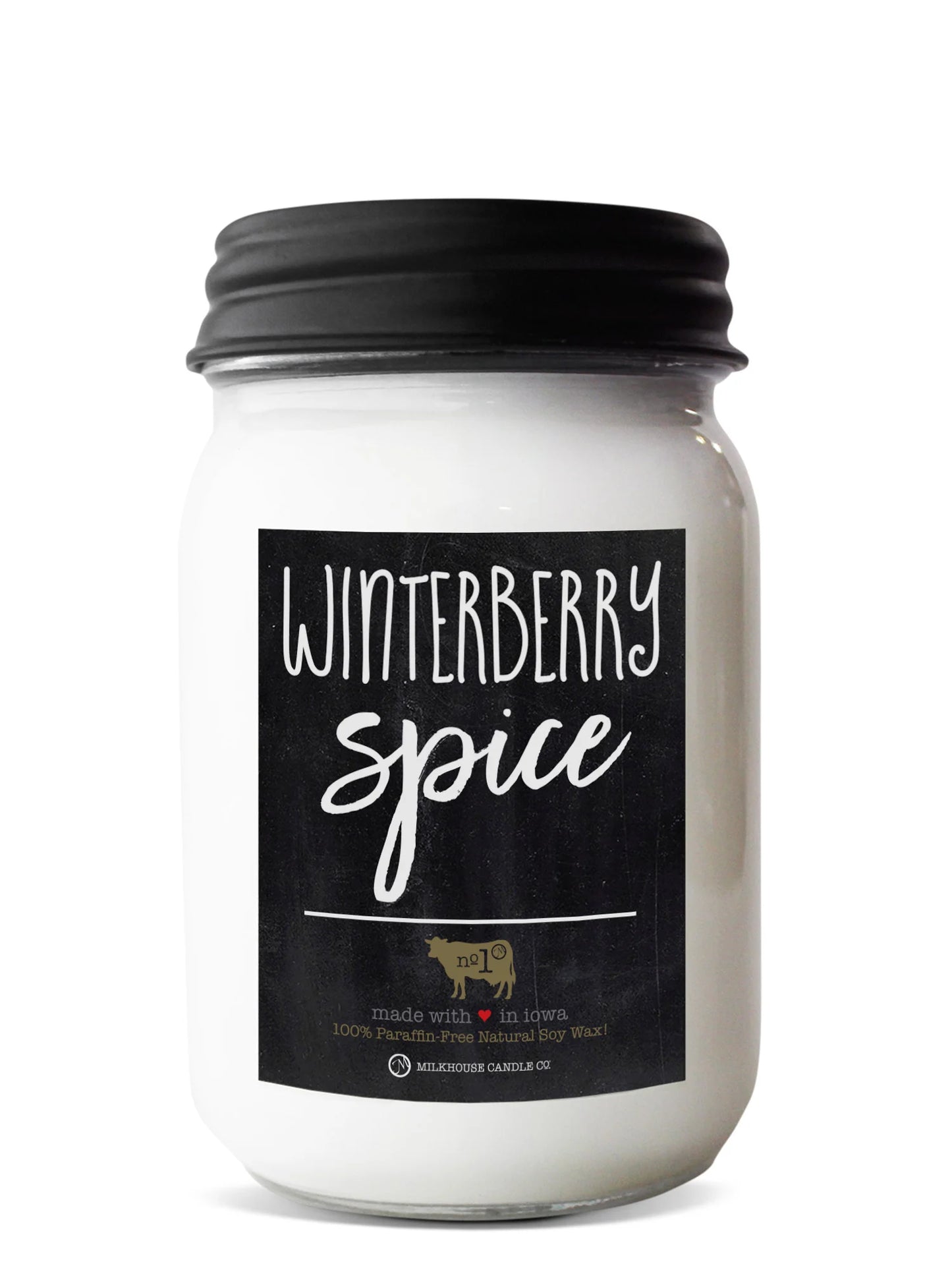 Winterberry Spice | Mason Jar 13 oz