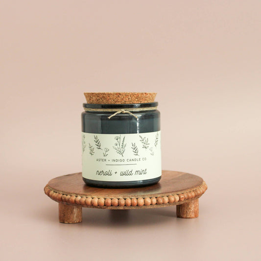 Aster + Indigo Candle Co. | Neroli + Wild Mint