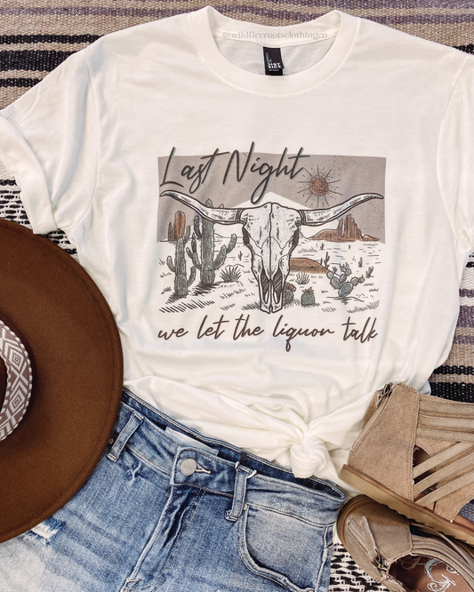 Last Night Graphic Tee