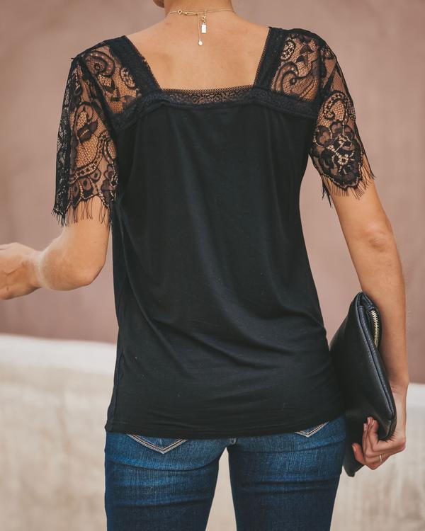 Penelope Lace Top - Our Little Secret Boutique