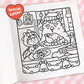 Cozy Christmas | Cute & Comfy Coloring Book
