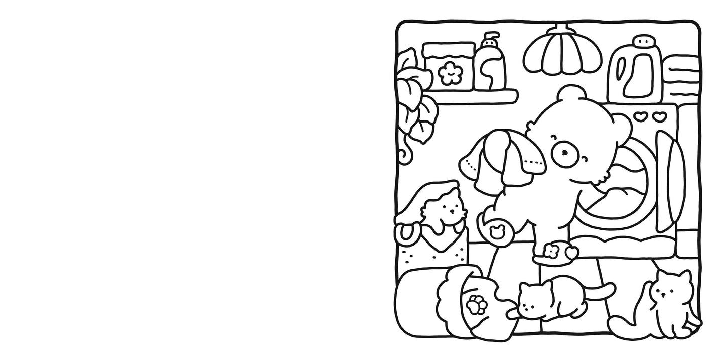 Cozy Friends | Cute & Comfy Coloring Book