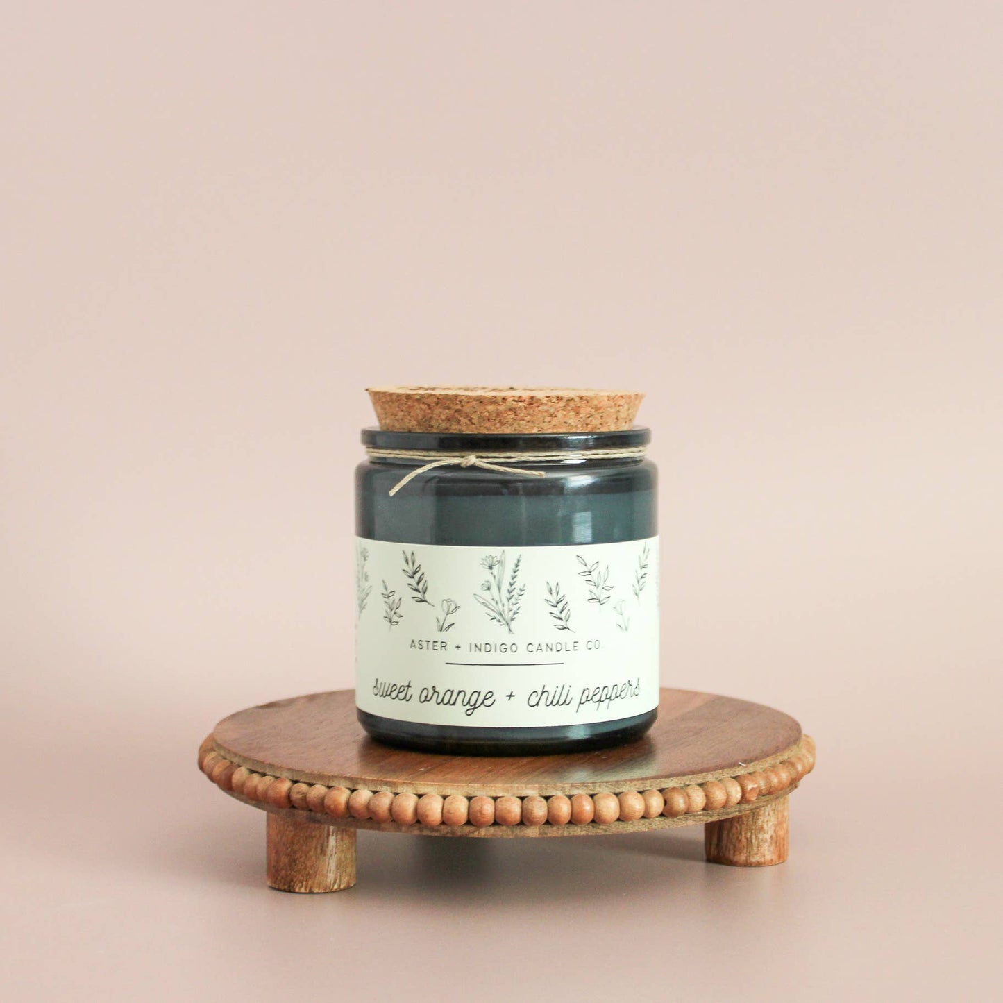 Aster + Indigo Candle Co. | Sweet Orange + Chili Peppers