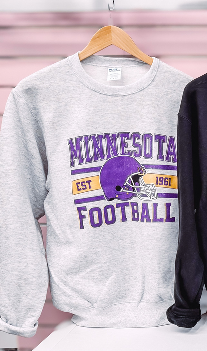 Retro Minnesota Football Sweatshirt