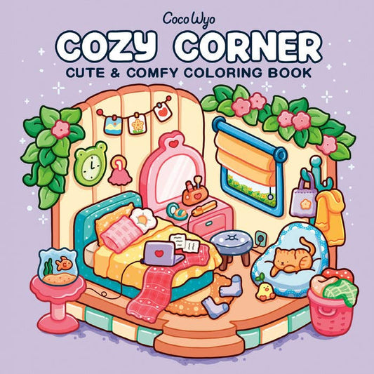 Cozy Corner | Cute & Cozy Coloring Book