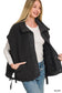 Raya Faux Fur Vest | Black