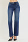 Reuben Mid Rise Straight Jeans