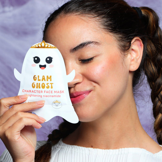Halloween Animated Glam Ghost Brightening Face Mask