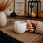 Pumpkin Coffee Mug 17oz | White