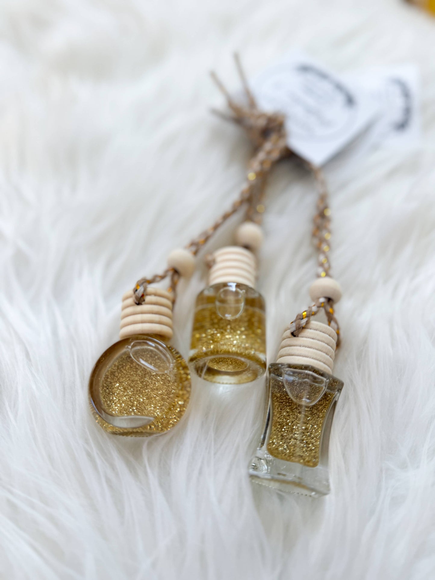 Pistachio + Cream Car Diffuser: Default Title