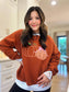 Pretty Little Pumpkins™ LayerPop™ Duo Cuff Sweatshirt (