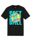 Neon Softball Graphic Tee | Black