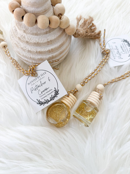 Pistachio + Cream Car Diffuser: Default Title