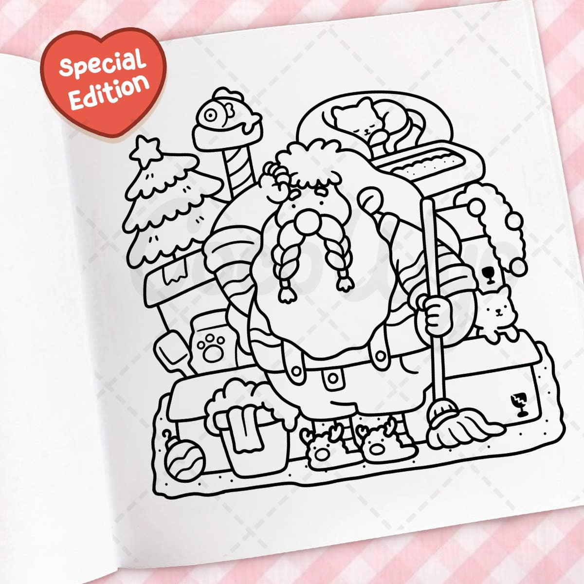 Cozy Christmas | Cute & Comfy Coloring Book