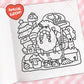 Cozy Christmas | Cute & Comfy Coloring Book