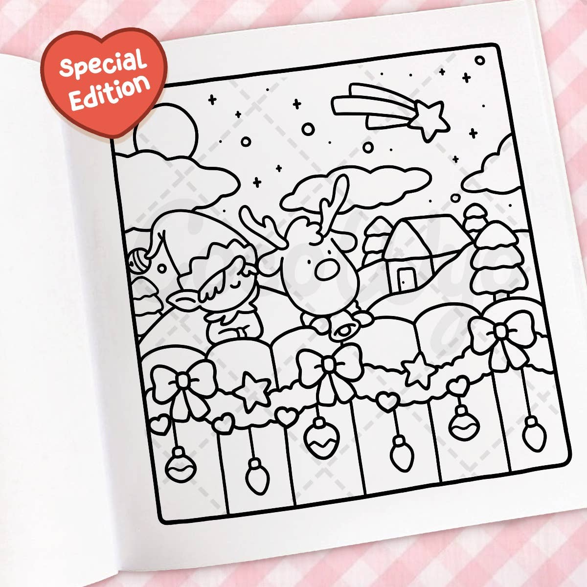 Cozy Christmas | Cute & Comfy Coloring Book