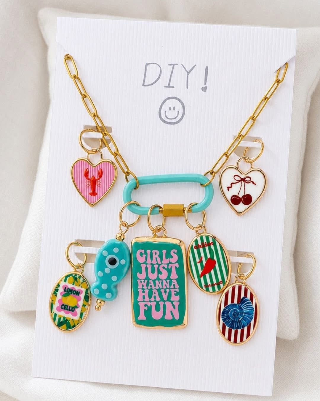 DIY Paperclip Necklace | Girls Wanna Have Fun