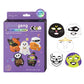 Korean Halloween Sheet Masks Ghoul Hang Character | 6 Pk