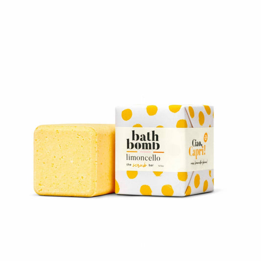 Limoncello Lemon Bath Bomb | Moisturizing Citrus Fizz