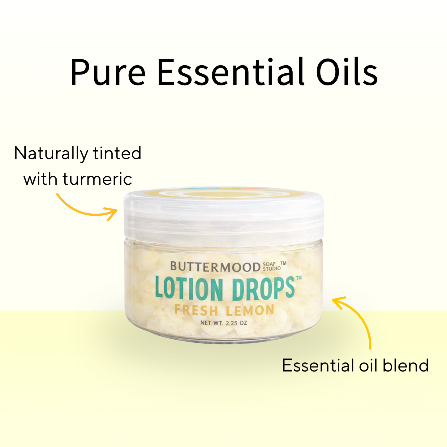 Fresh Lemon - Lotion Drops™: Small (2.25 oz)