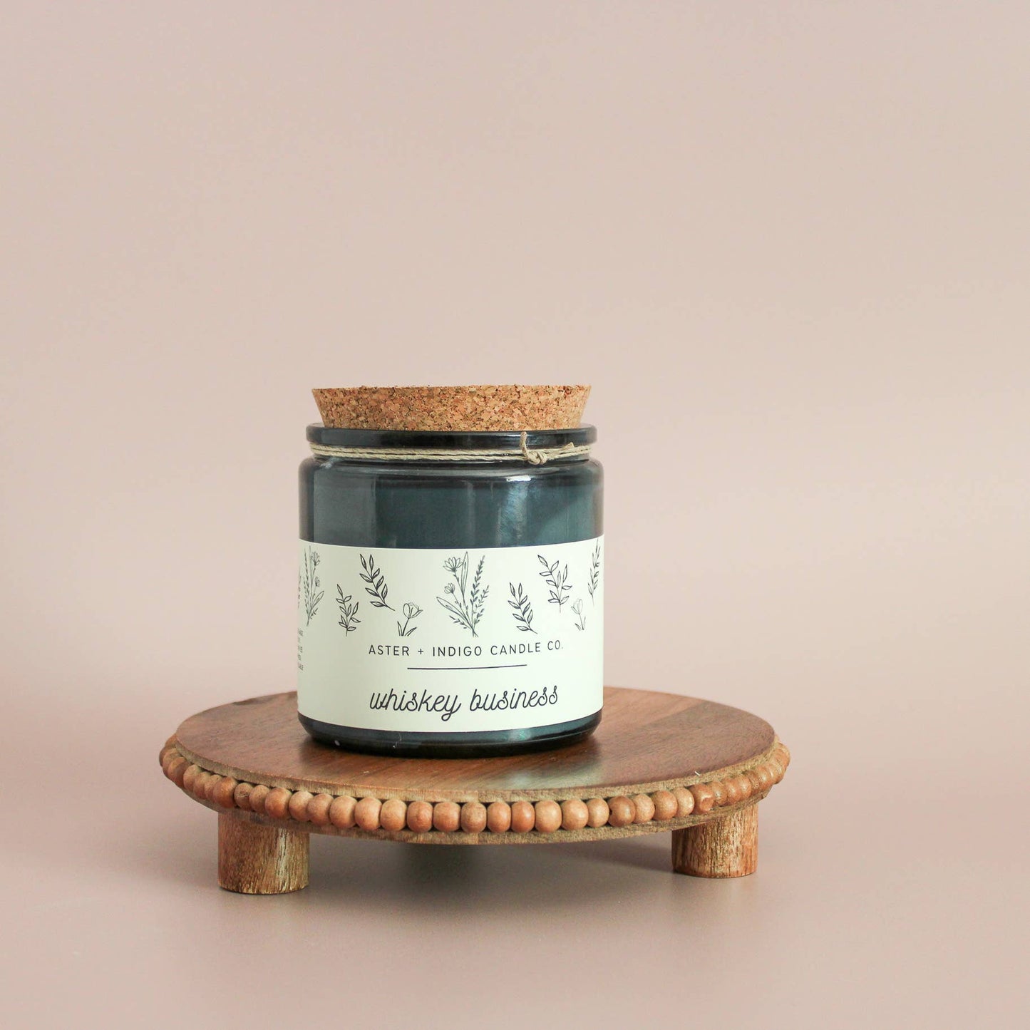 Aster + Indigo Candle Co. | Whiskey Business