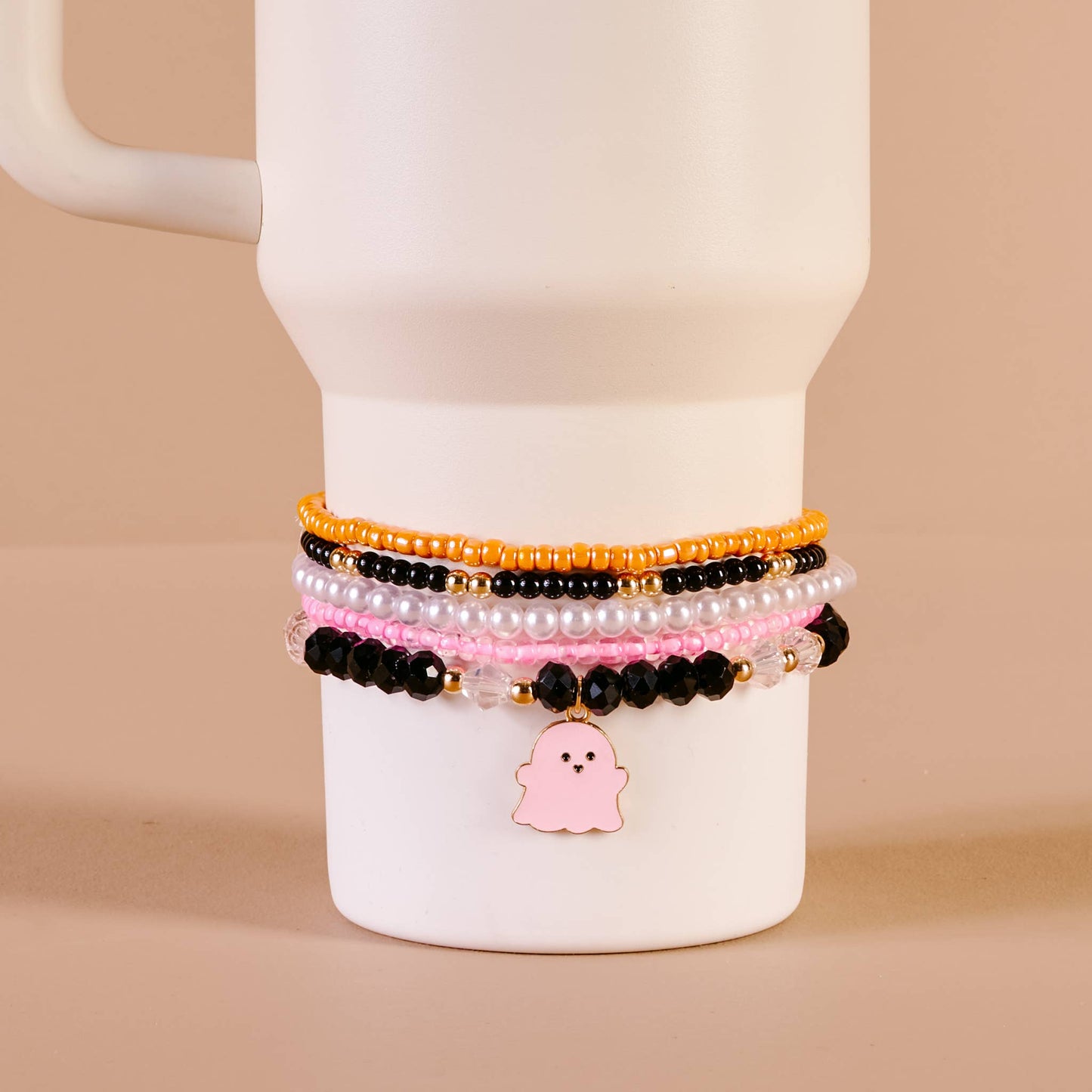 Tumbler Bracelet Stack-Spook & Sparkle