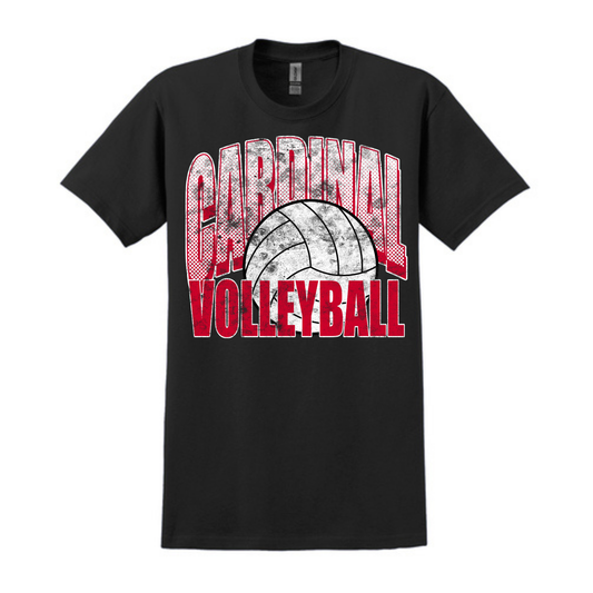Cardinals Volleyball Fade Out | Multiple Colors