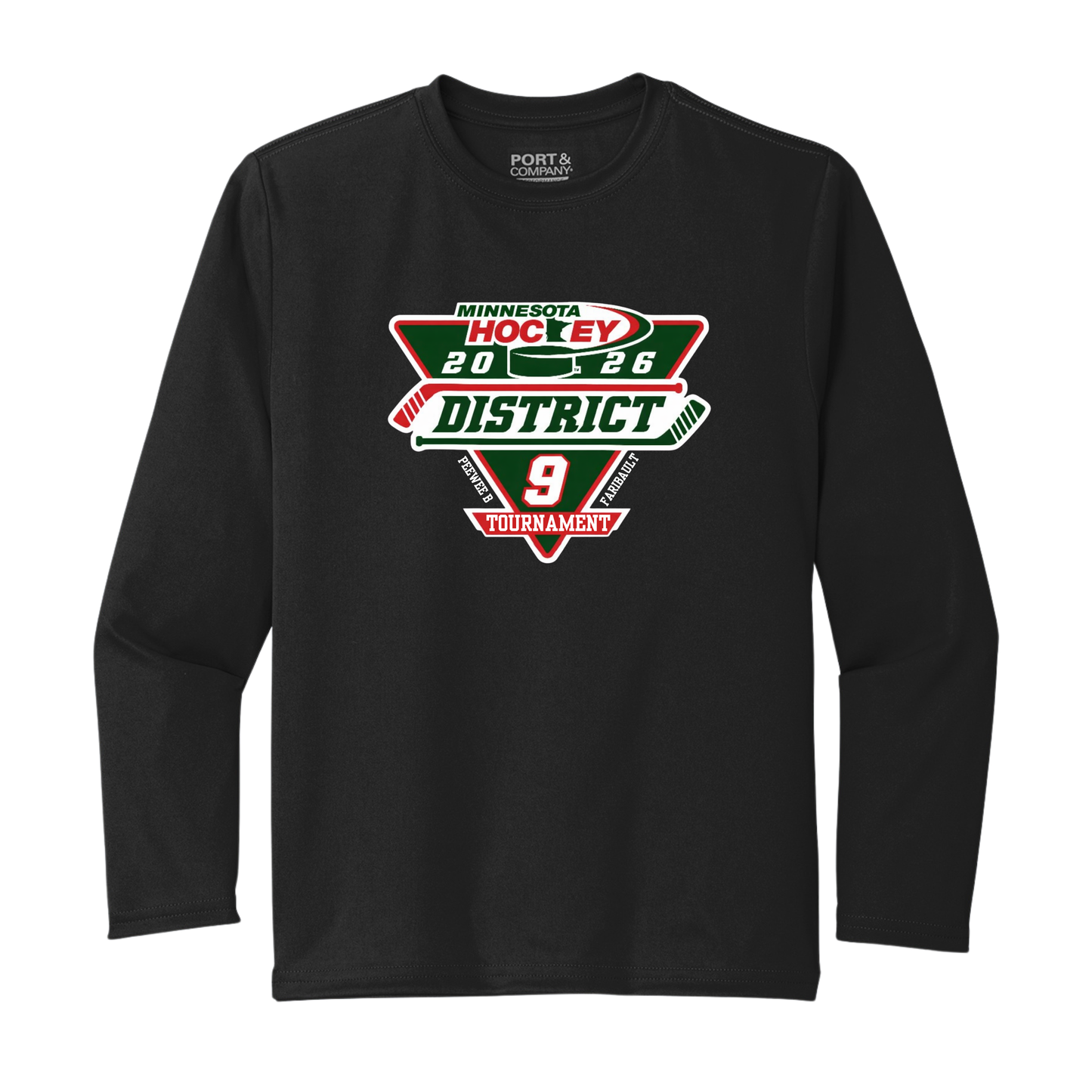 PeeWee B Districts Tournament Long Sleeve
